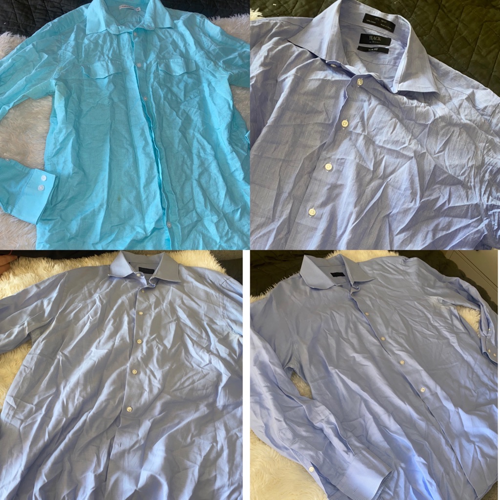 Mens Button Down T-Shirt